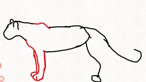 Как нарисовать чёрную пантеру пошагово (Стоящию)