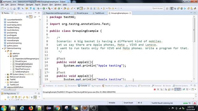 TestNG tutorial Series | Tamil | PART-7 | How to group your test cases in TestNG смотреть онлайн