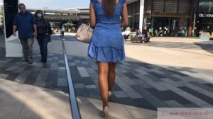 Woman Wearing Stockings In Public - Shopping In Fully Fashioned Nylons | Kats little world