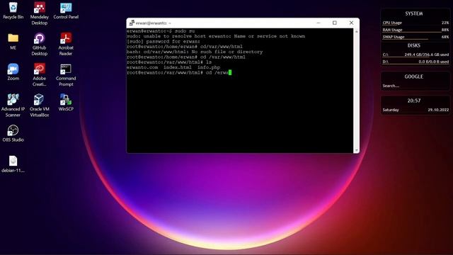 TUTORIAL DEPLOY WORDPRESS DI DEBIAN 11 смотреть онлайн