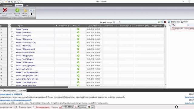 Как сегментировать семантическое ядро