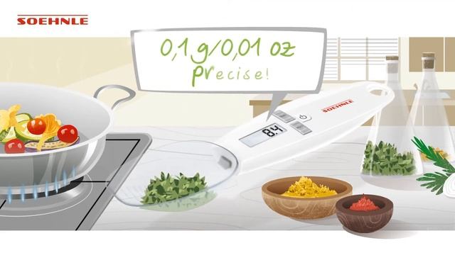 Soehnle kitchen scale Cooking Star (English) смотреть онлайн