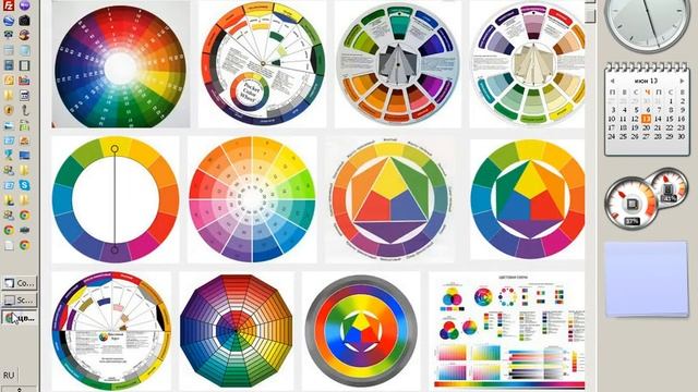 022. Цветовой круг. Урок по дизайну. Виздизайн смотреть онлайн