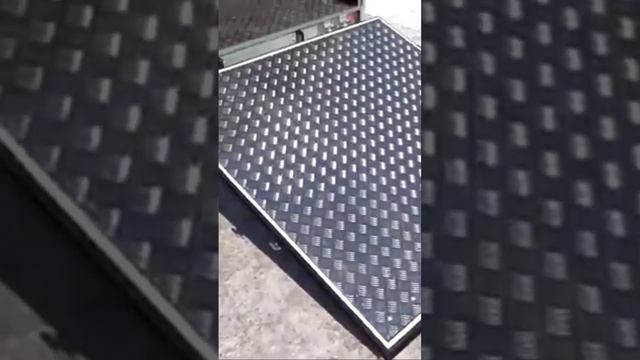 Трап снегохода и квадроцикла для заезда в легковой прицеп МЗСА. ЦЛП АРИВА смотреть онлайн