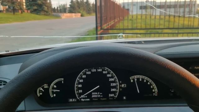 Купил мечту Mercedes S Klass W221 S500