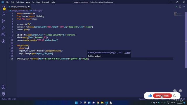 ?How to make a PNG to JPG image converter using python?||Coding Hero? смотреть онлайн