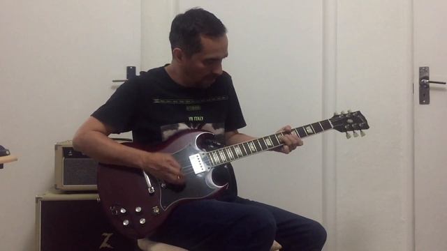 Gibson SG ¨91 and Blue Cat Audio new guitar amp plugin. смотреть онлайн