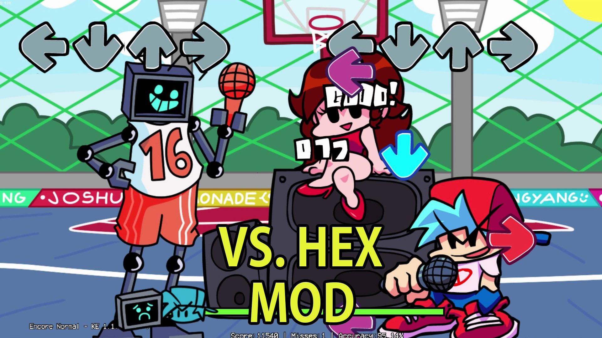 Фрайдей Найт Фанкин Мод Хекс| Friday Night Funkin vs Hex Mod #2 смотреть онлайн