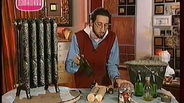 Декоративные страсти с Маратом Ка 2007 Серебряное патинирование батареи и увлажнитель из бутылки смотреть онлайн