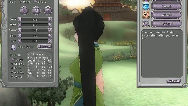 Kitsu Saga Character Creation: Teen/Tough Female Model смотреть онлайн