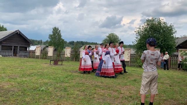 На фестивале «Живая старина» в селе Пожарище Нюксенского района Вологодской области_22.06.2019 смотреть онлайн