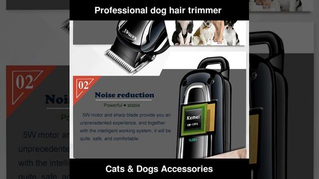 Professional dog hair trimmer for cat cutter grooming machine hair remover | Cats & Dogs Accessorie смотреть онлайн