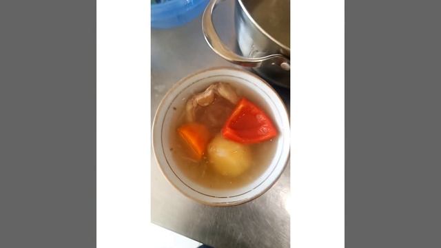 Шурпа из баранины шеи