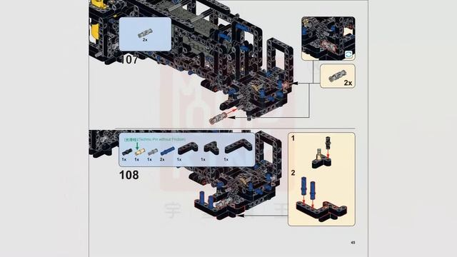 Mould King 15066 Building Instructions, PDF Manual free download, Power Robot Dog with 936 pieces. смотреть онлайн