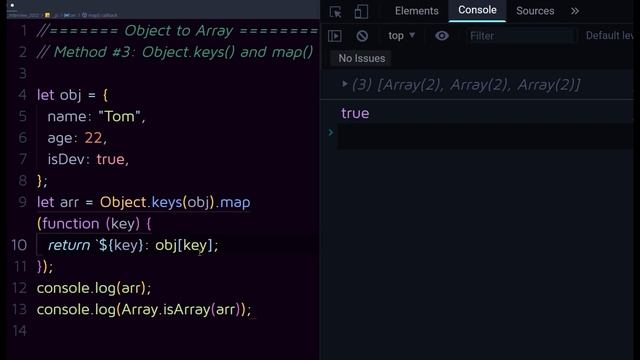How to Convert JavaScript Objects to Array in 5 Minutes | 6 Comprehensive Ways JavaScript Interview смотреть онлайн