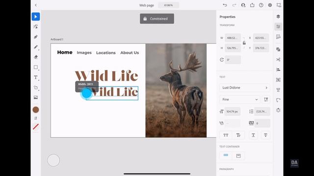 Illustrator iPad Pro Tutorial - Web Page Design смотреть онлайн