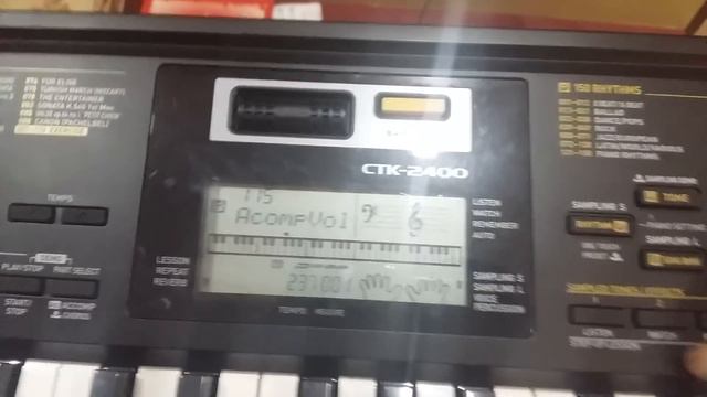 Functions of Casio ctk 2400 смотреть онлайн