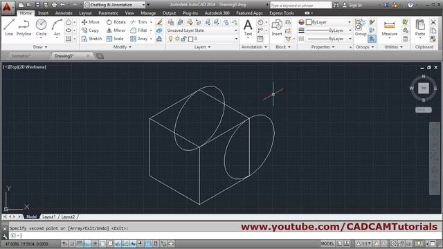 AutoCAD Isometric Drawing Basics смотреть онлайн