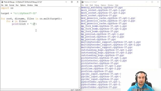 How To List All Files from All Subdirectories - Python смотреть онлайн
