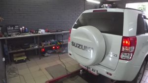 Установка фаркопа Bizon на Suzuki Grand Vitara 5d (2011 г.в.)