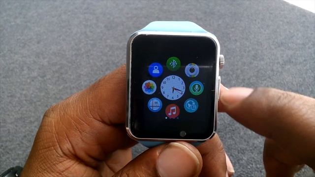 New Gt08 A1 Blue Smartwatch Review смотреть онлайн