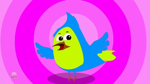 Two Little Dicky Birds, Preschool Rhyme and Song for Kids смотреть онлайн