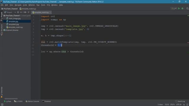 Template Matching смотреть онлайн