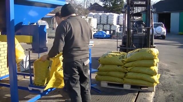 Упаковка сыпучих материалов смотреть онлайн