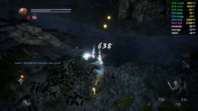 Nioh 2 | GTX 860M 2GB | i7-4710 HQ смотреть онлайн