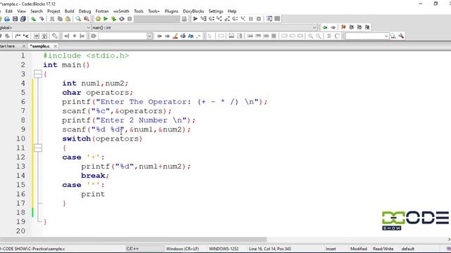 C Program to Make a Simple Calculator Using switch Case | Switch Calculator In C смотреть онлайн