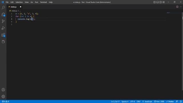 JavaScript (JS) dərsləri #25 - Javascriptdə for və foreach dövr operatorları (for in and for of) смотреть онлайн