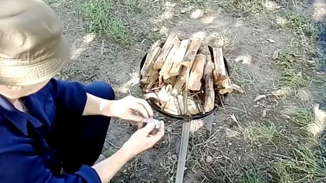 СКУМБРИЯ Рецепт. Запекаем скумбрию на костре. смотреть онлайн