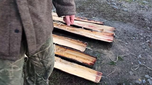 ???Натуральное мочало для бани. ? Как заготовить #липовое #лыко. смотреть онлайн
