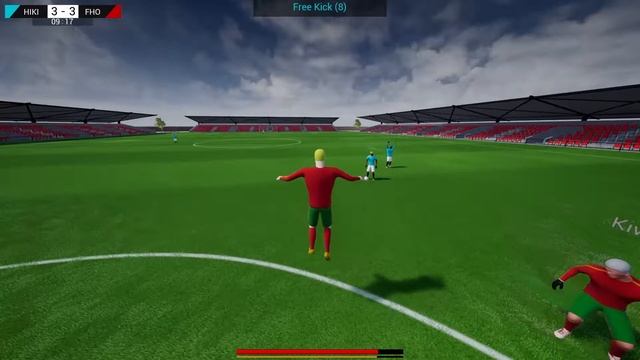 How to block a Free Kick - Pro Soccer Online смотреть онлайн
