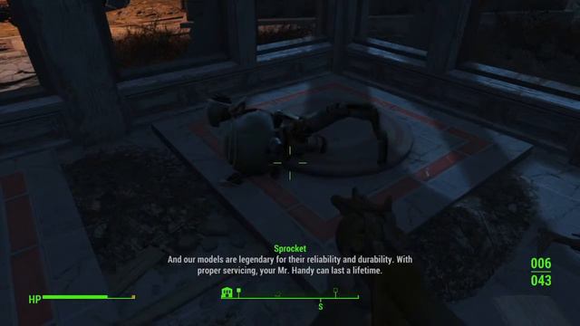 Fallout 4- Mr.Gutsy glitch смотреть онлайн