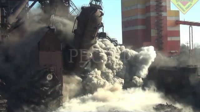 РВС Ч. 256 Воздухонагреватель №12 Доменная печь №4 НТМК Н. Тагил 2013.10.06 смотреть онлайн