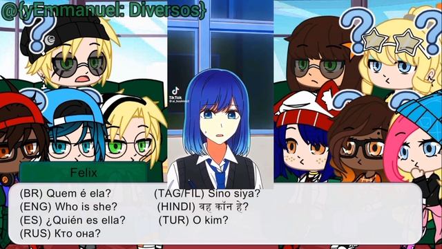 MLB react to Marinette future as Ai Hoshino! | Gacha Club смотреть онлайн