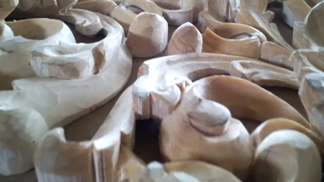 Резные накладки из дерева "Барокко" смотреть онлайн