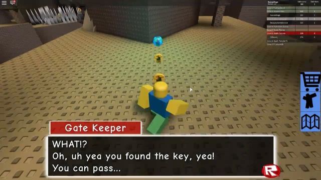 ROBLOX OOF OBBY GAME смотреть онлайн