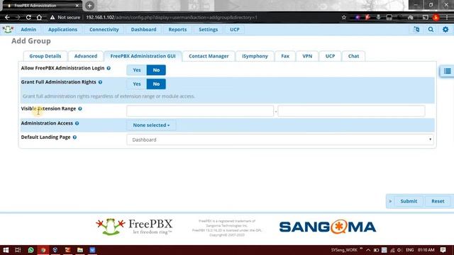 Asterisk FreePBX 09 - User Manager Part 2 (Groups) - LMN Technohub смотреть онлайн