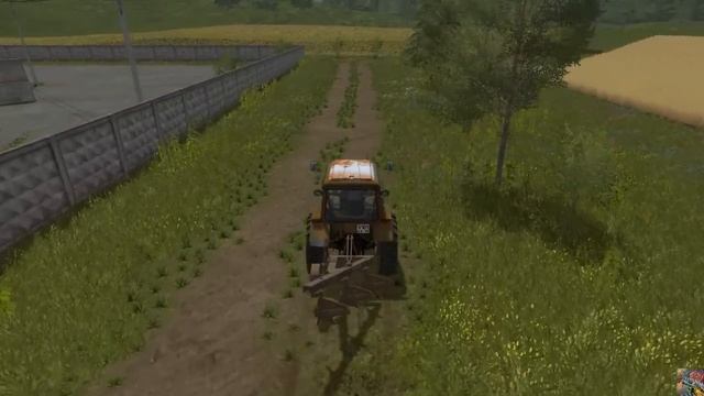FS2017 (FS 17) - Анискино - 5 - уставший трактор в хозяйство и новый плуг