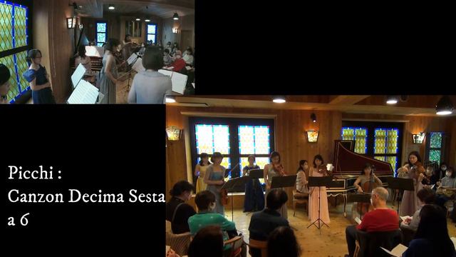 Picchi : Canzon Decima Sesta a 6 /ピッキ : 6声の第16カンツォン ＊バロックランチの会 смотреть онлайн