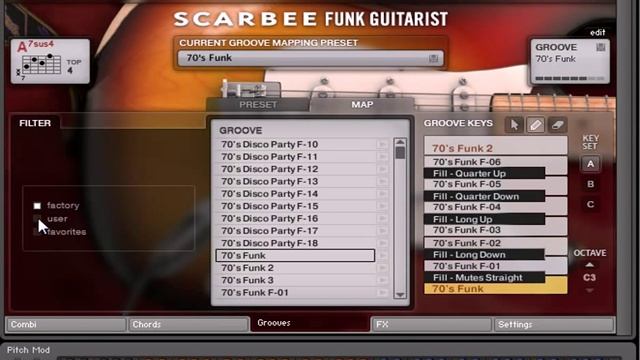 Обзор - Scarbee Funk Guitarist
