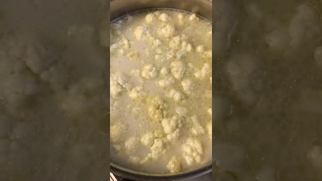 Суп с цветной капустой для маленькой принцессы!