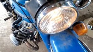 Мотоцикл Урал, стук нового поршня.