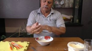 так я делаю тесто из гороховой муки для рыбалки