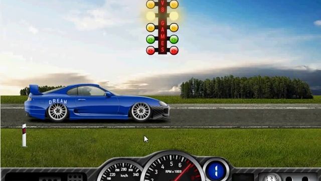 Переключение супры в игре Стритрейсеры смотреть онлайн