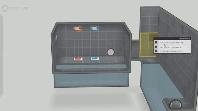 создаём обычную и гелевую комнату в portal 2 смотреть онлайн