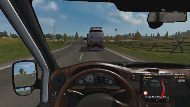 Euro Truck Simulator 2- Ford Transit MK6 смотреть онлайн