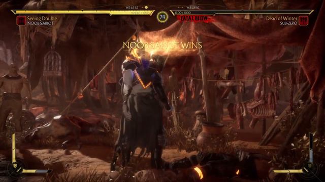 Mortal Kombat 11 - Noob Saibot - Secret Brutality - Shadow Slide смотреть онлайн